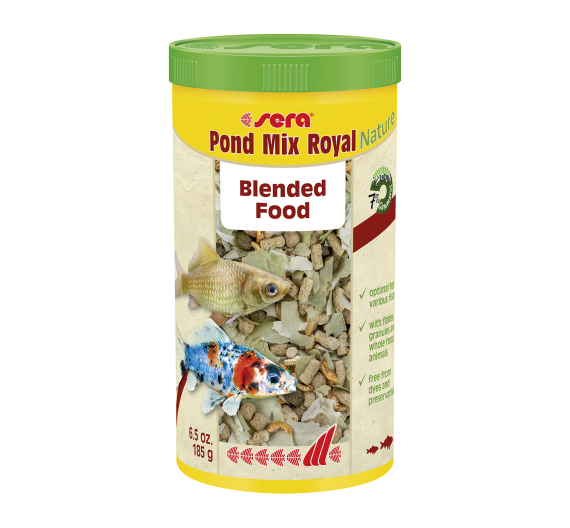 Sera Pond Mix Royal Nature Τροφή για Ψάρια Λίμνης Mix 1000ml