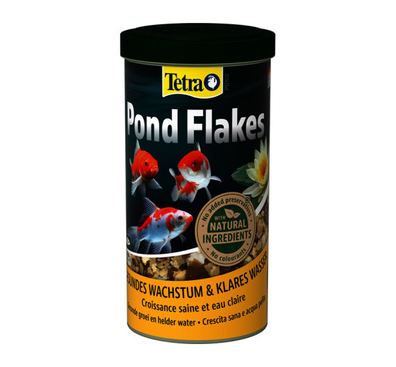 Tetra Pond Flakes Τροφή για Ψάρια Λίμνης σε Νιφάδες 1L/180g