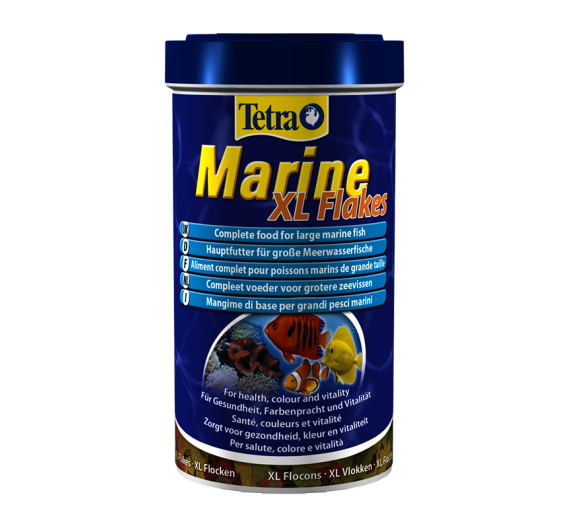 Tetra Marine XL Flakes Τροφή για Θαλασσινά Ψάρια σε Νιφάδες 500ml/80g