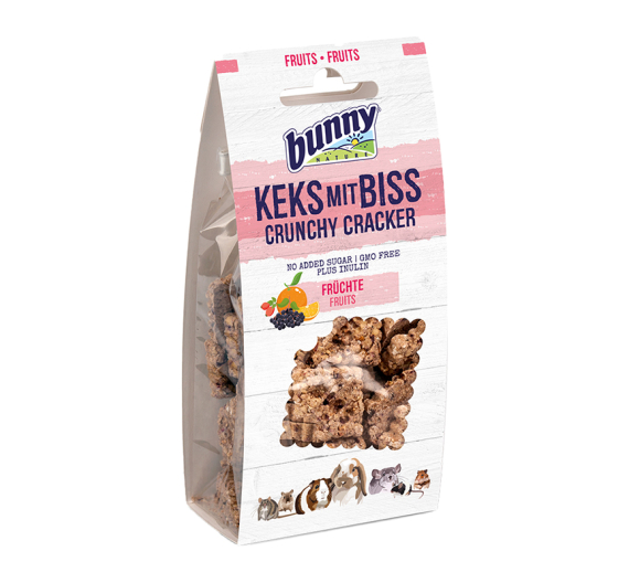 Bunny Crunchy Cracker με Φρούτα 50gr