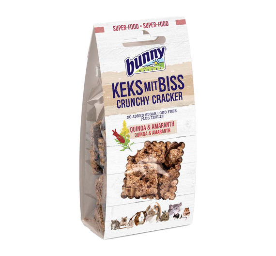Bunny Crunchy Cracker με Κινόα & Αμάρανθο 50gr