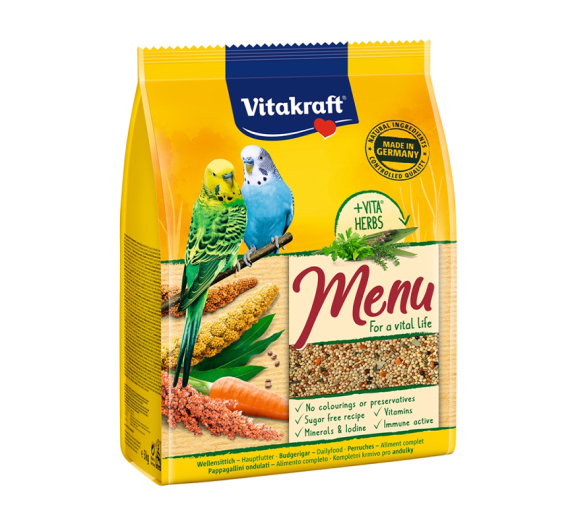 Vitakraft Menu Vital Life Τροφή για Παπαγαλάκια 500gr