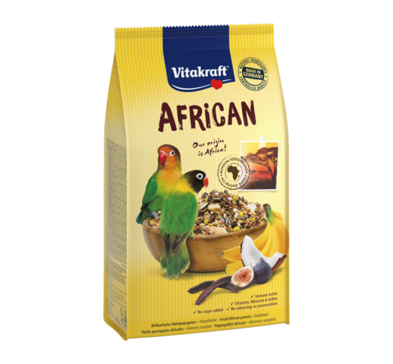 Vitakraft Menu African Τροφή για Μεσαίους Αφρικανικούς Παπαγάλους 750gr