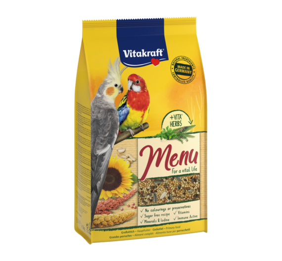 Vitakraft Menu Vital Life Τροφή για Μεσαίους Παπαγάλους 1kg