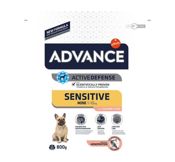 Advance Sensitive Adult Mini 800gr
