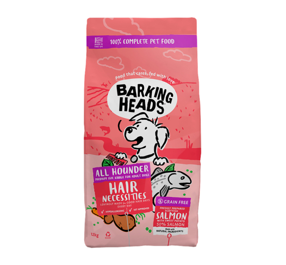 Barking Heads Hair Necessities Salmon 12kg