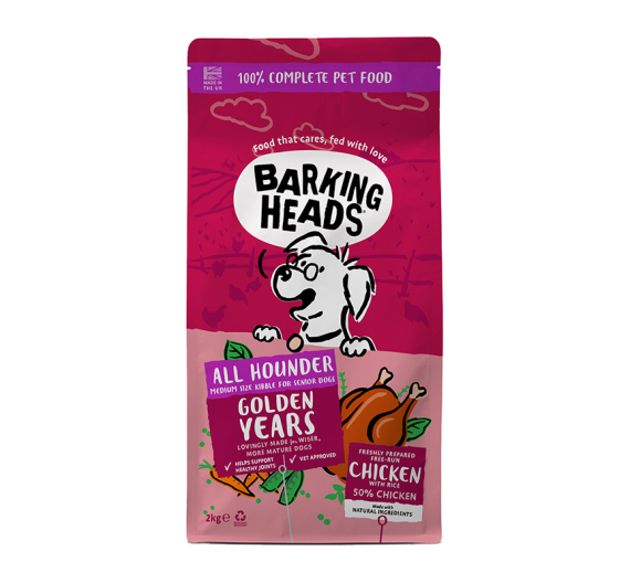 Barking Heads Golden Years 2kg