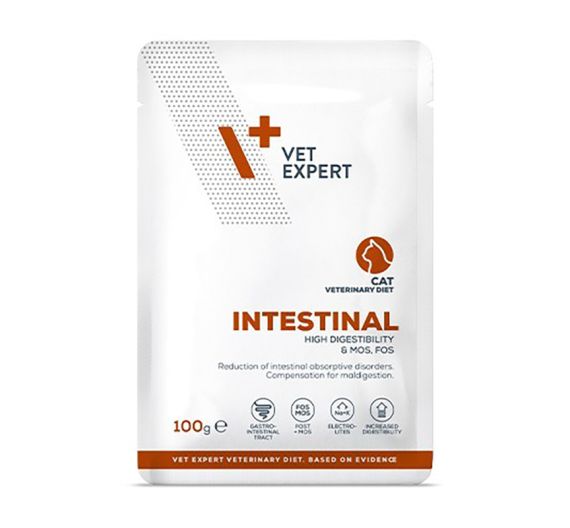 Vet Expert Intestinal Cat Φακελάκι 100gr