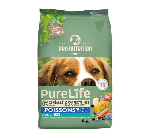 Flatazor Pure Life Dog Adult 7+ 2kg