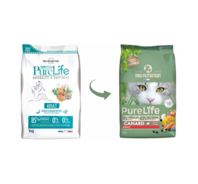 Flatazor Pure Life Cat Adult Duck 2kg
