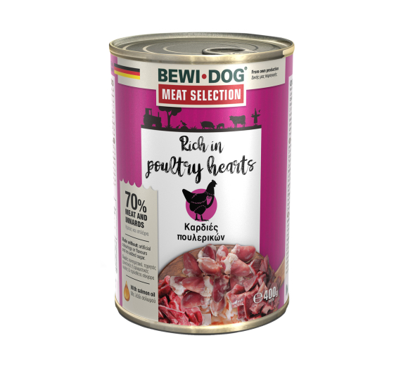 BEWI Meat Selection Κονσέρβα Καρδιές Πουλερικών Πατέ 400gr