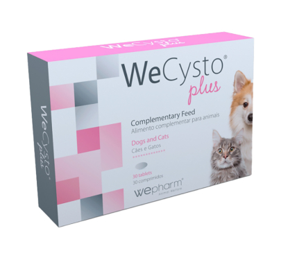 WeCysto Plus Dogs & Cats 30tabs Υποστήριξη Ουροποιητικού
