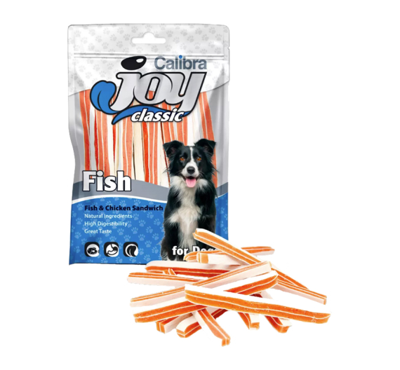 Calibra Joy Dog Classic Fish & Chicken Sandwich 80gr