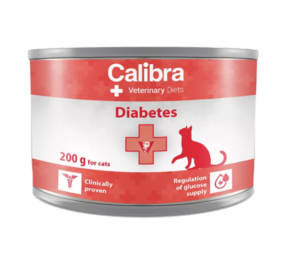 Calibra Vet Cat Can Diabetes 200gr