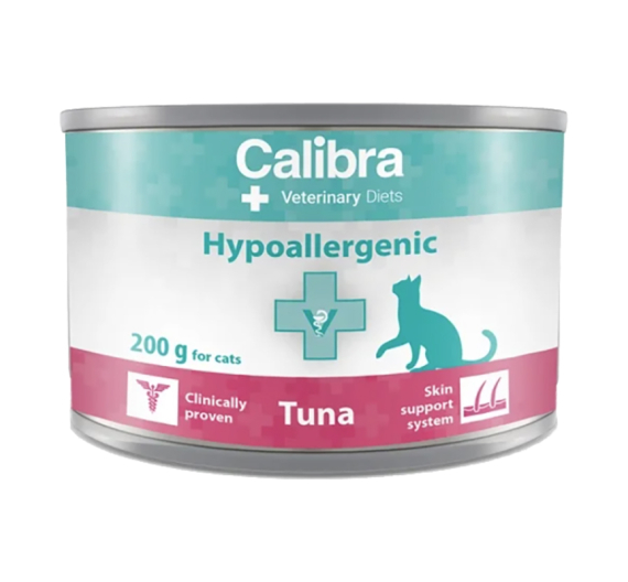 Calibra Vet Cat Can Hypoallergenic Tuna 200gr