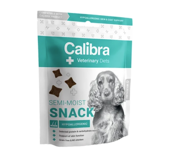 Calibra Vet Dog Semi-Moist Treats Hypoallergenic 120gr Calibra Vet Dog Semi-Moist Treats Hypoallergenic 120gr