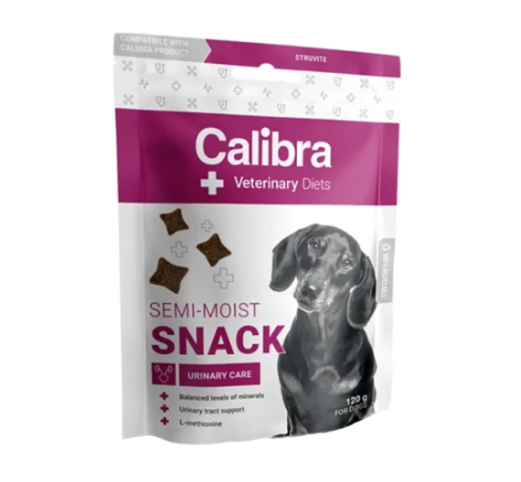 Calibra Vet Dog Semi-Moist Treats Urinary Support 120gr