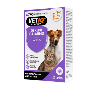 VetIQ Serene Ηρεμιστικό Cats & Dogs 30tabs