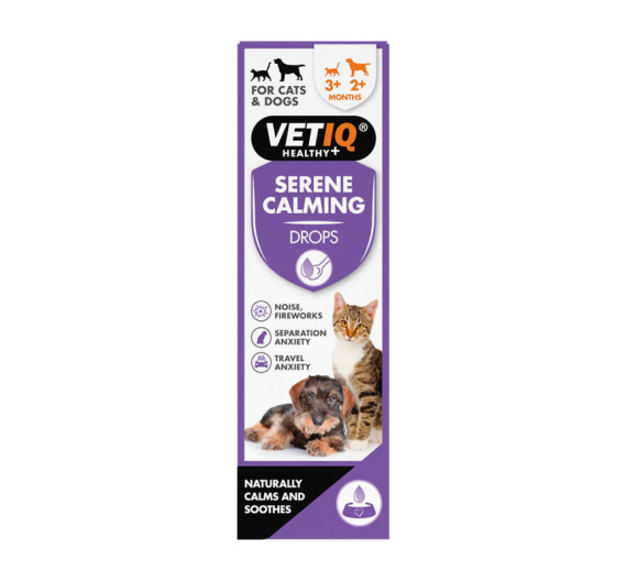 VetIQ Serene Ηρεμιστικό Cats & Dogs Drops 100ml