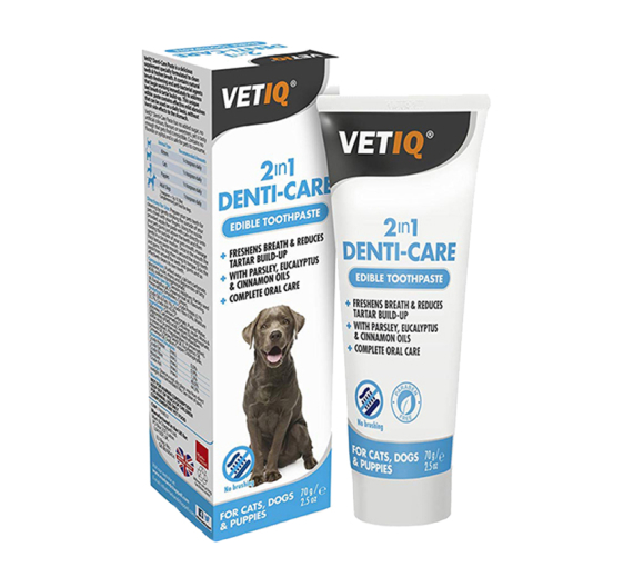 VetIQ Denti-Care 2in1 Paste 70gr Οδοντόπαστα