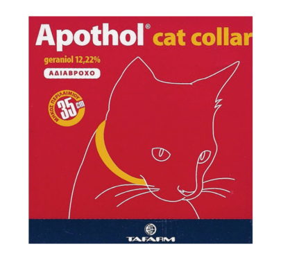 Tafarm Apothol Αντιπαρασιτικό Περιλαίμιο - Κολάρο Γάτας 35cm