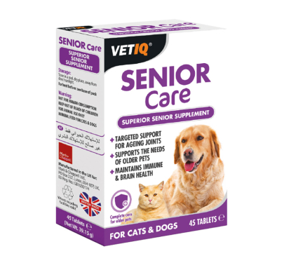 VetIQ Senior Care Cats & Dogs 45tabs