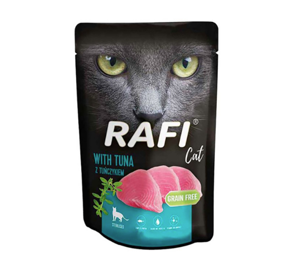 Rafi Cat Sterilised Πατέ με Τόνο 100gr