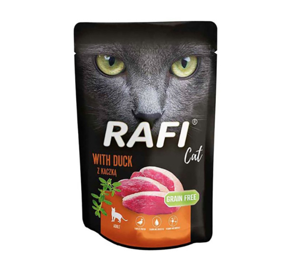 Rafi Cat Adult Πατέ με Πάπια 100gr