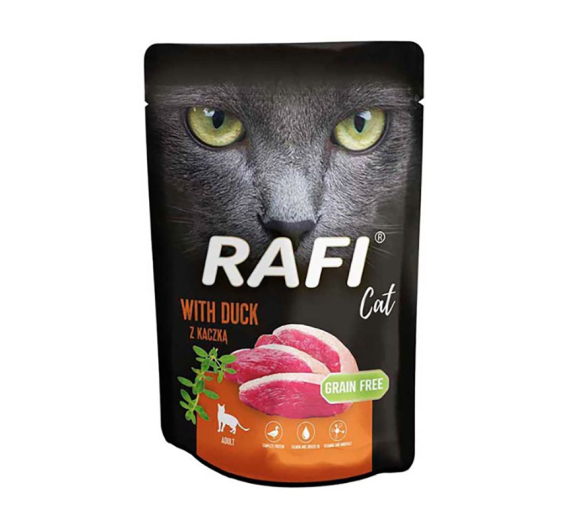 Rafi Cat Adult Πατέ με Πάπια 100gr Rafi Cat Adult Πατέ με Πάπια 100gr