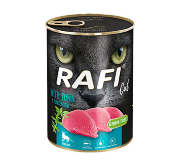 Rafi Cat Sterilised Πατέ με Τόνο 400gr