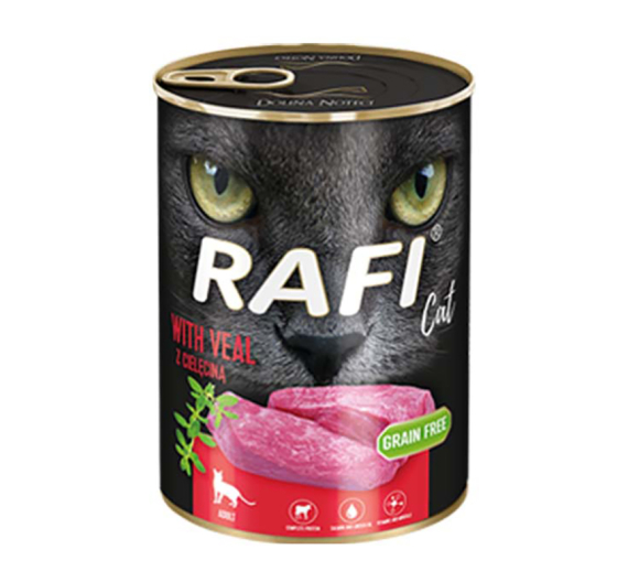 Rafi Cat Adult Πατέ με Μοσχάρι 400gr