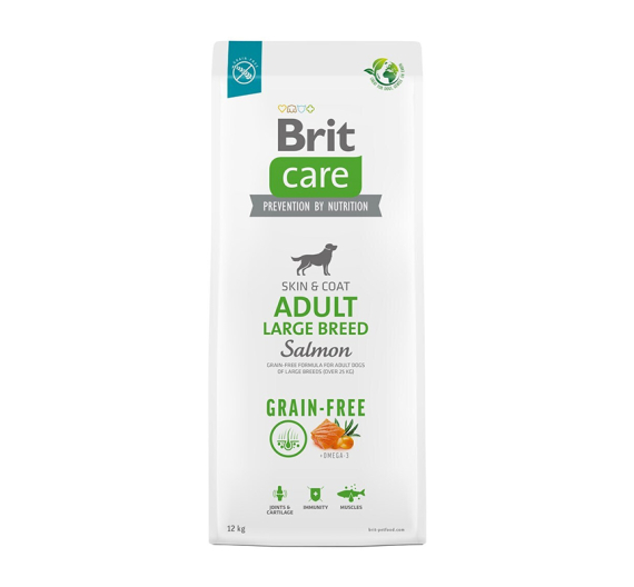 Brit Care Grain Free Dog Adult Large Salmon 12kg