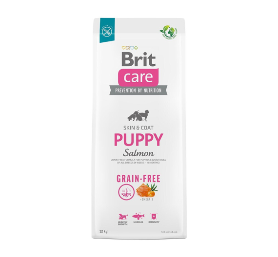 Brit Care Grain Free Dog Puppy Salmon 12kg