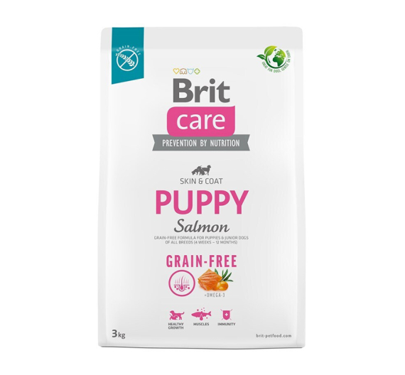 Brit Care Grain Free Dog Puppy Salmon 3kg