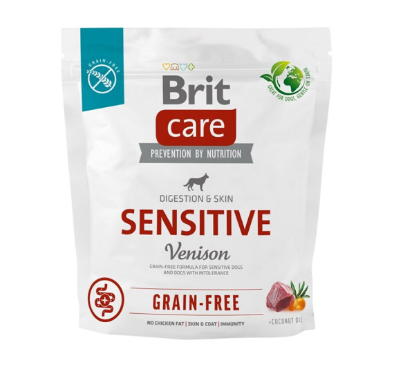 Brit Care Grain Free Sensitive Dog Adult Venison 1kg
