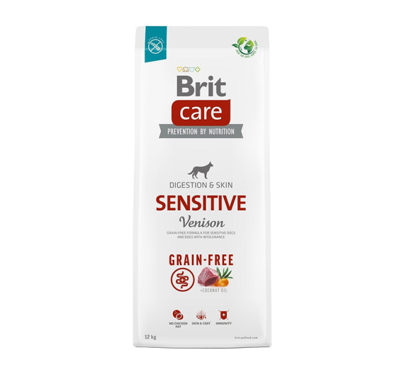 Brit Care Grain Free Sensitive Dog Adult Venison 12kg