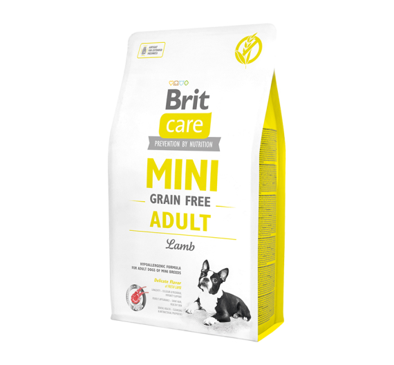 Brit Care Mini Dog Adult Grain Free Lamb 2kg