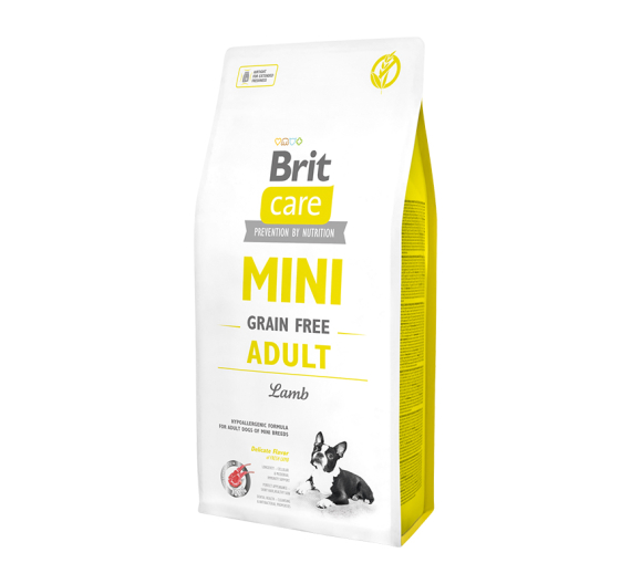 Brit Care Mini Dog Adult Grain Free Lamb 7kg