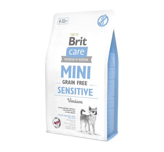 Brit Care Mini Dog Adult Sensitive Grain Free Venison 2kg