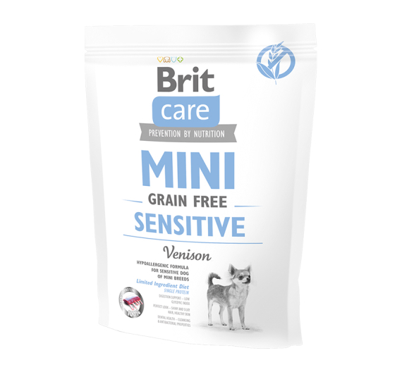 Brit Care Mini Dog Adult Sensitive Grain Free Venison 400gr Brit Care Mini Dog Adult Sensitive Grain Free Venison 400gr