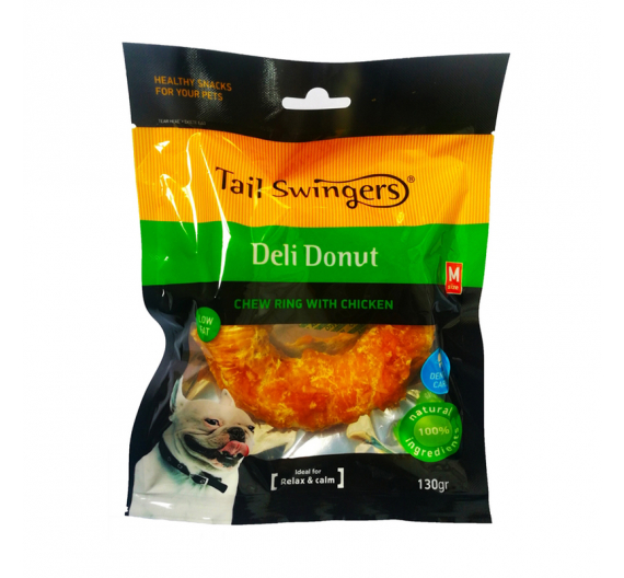 Tail Swingers Donut με Κοτόπουλο 12cm 130gr
