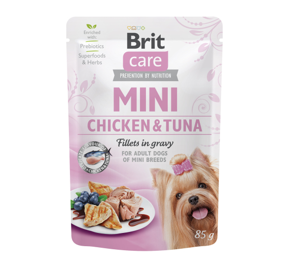 Brit Care Mini Dog Adult Chicken & Tuna 85gr