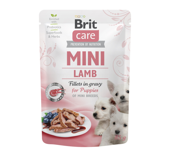 Brit Care Mini Dog Puppy Lamb 85gr