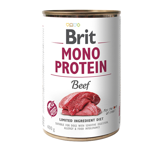 Brit Dog Can Monoprotein Beef 400gr