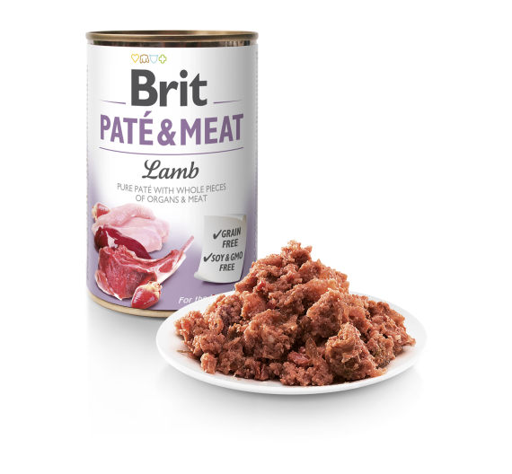 Brit Dog Can Pate & Meat Lamb 400gr