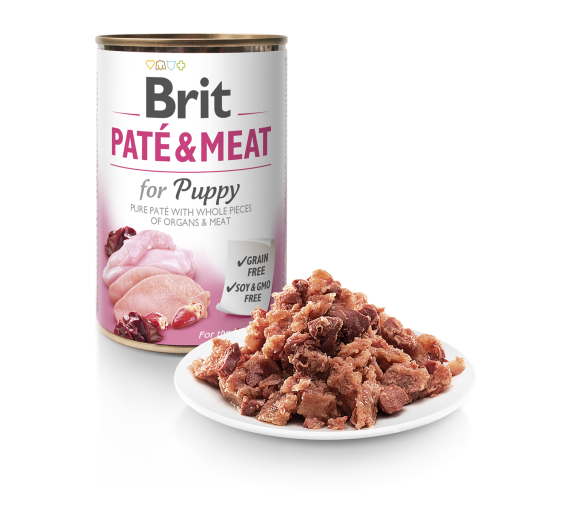 Brit Dog Can Pate & Meat Puppy 400gr