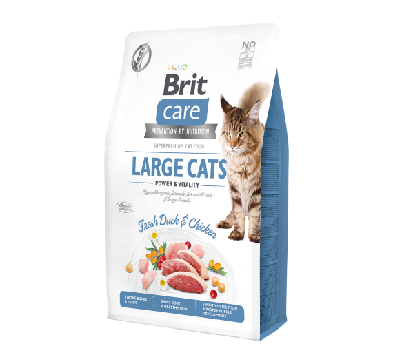 Brit Care Cat Adult Large Duck & Chicken Grain Free 2kg