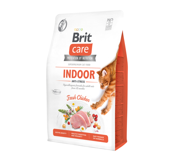 Brit Care Cat Adult Indoor Chicken Grain Free 2kg Brit Care Cat Adult Indoor Chicken Grain Free 2kg
