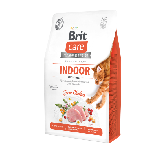 Brit Care Cat Adult Indoor Chicken Grain Free 400gr
