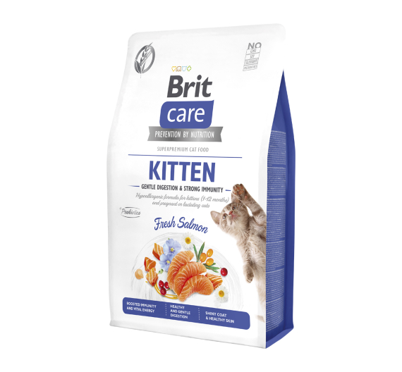 Brit Care Cat Kitten Grain Free Salmon 400gr